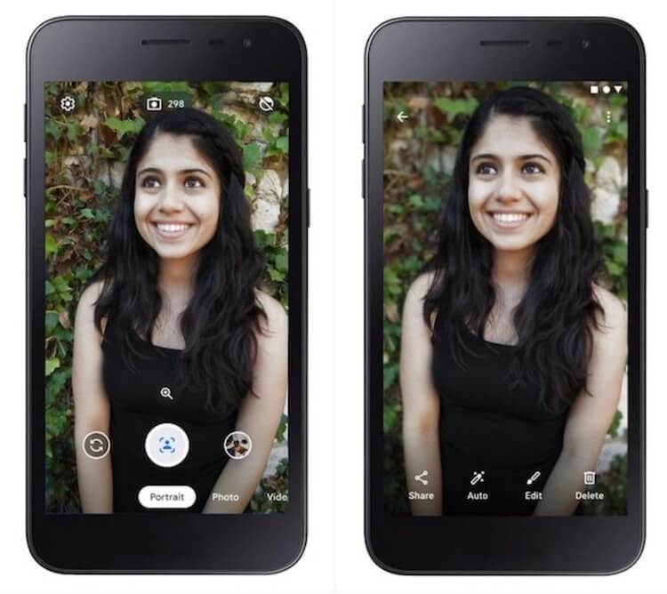 Портретный режим Google Камеры теперь доступен на недорогих Android. С этой камерой недорогие смартфон будут снимать лучше. Фото.