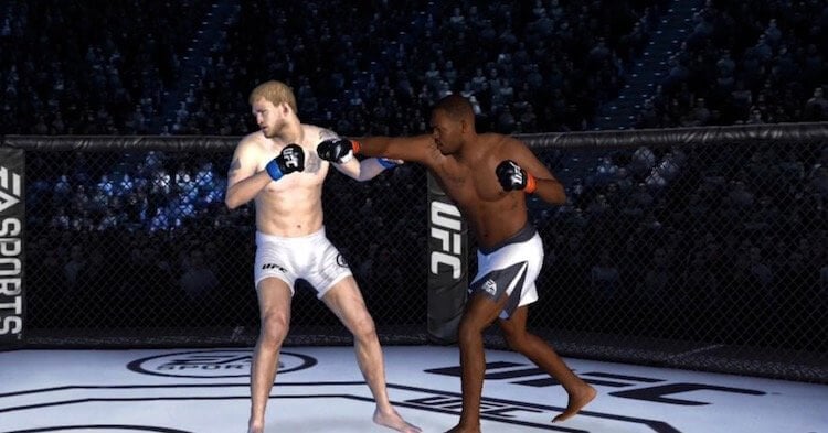 Симулятор UFC для Android. Знаменитый консольный файтинг. Фото.