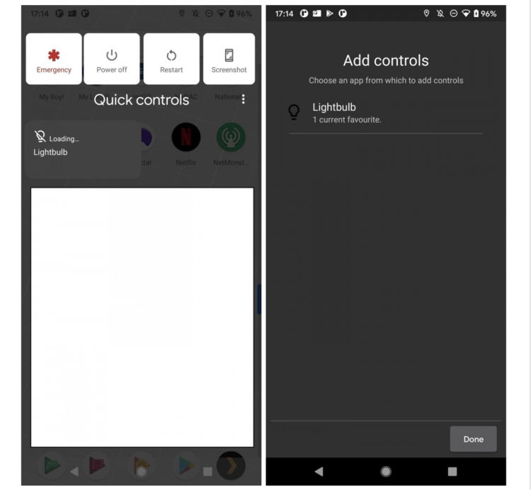 Google добавила новые функции кнопке включения в Android 11