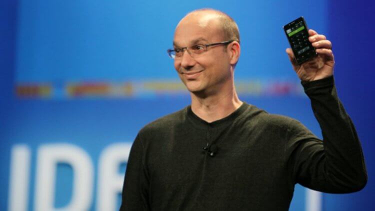 Когда была создана ОС Android? Энди Рубин — создатель Android. Фото.