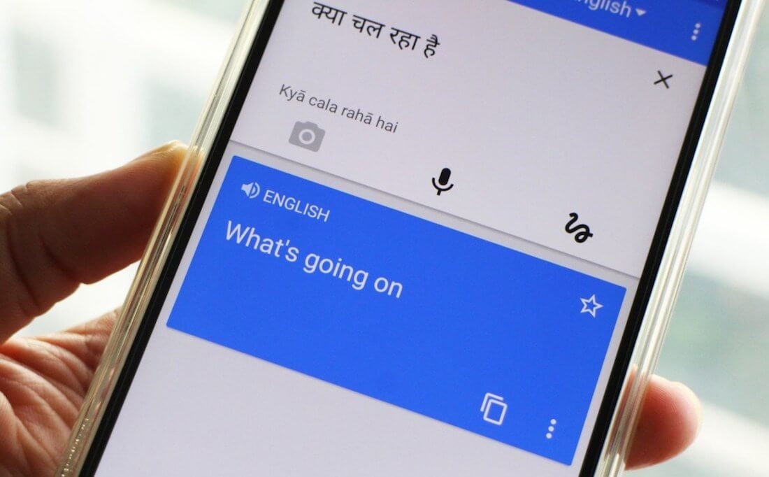 В Google Переводчике для Android появился новый режим с поддержкой русского языка