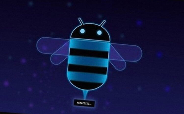 Android 3.0 Honeycomb’s. Пасхалка Android 3. Фото.