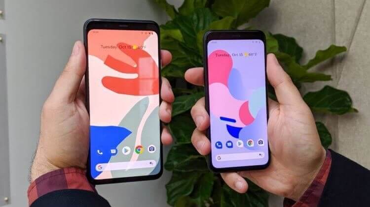 Чем дорогие телефоны отличаются от дешевых. Google Pixel 4 XL стоит почти в два раза дешевле Galaxy S20 Ultra, но он не в два раза хуже. Фото.