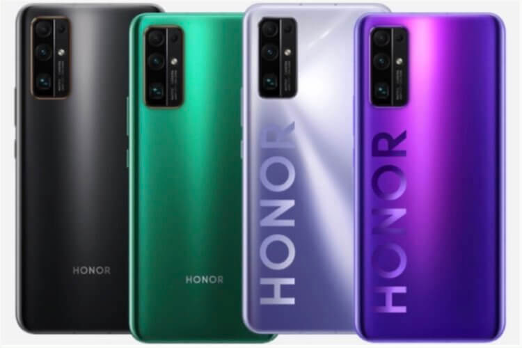 Honor 30 Pro представили официально. Вот такие цвета будут у Honor 30. Фото.