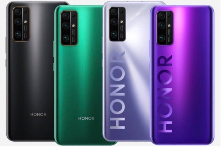 Сколько стоит Honor 30 Pro и когда поступит в продажу. Вот такие цвета будут у Honor 30. Фото.