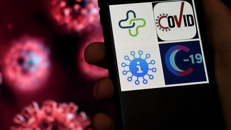 Как будут работать приложения для слежки за больными коронавирусом на Android. Фото.