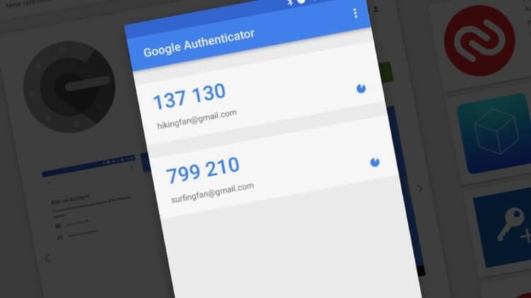 Первое обновление Google Authenticator за три года. Google Authenticator помогает вам сохранить свой аккаунт в безопасности. Фото.