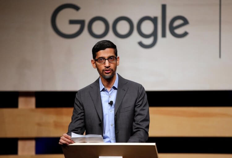 Гендиректор Google признался, что хочет и дальше работать с Apple. Сундар Пичаи настроен на дальнейшее сотрудничество с Apple. Фото.
