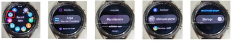 Фотографии Galaxy Watch 3. Интерфейс новых часов Samsung. Фото.
