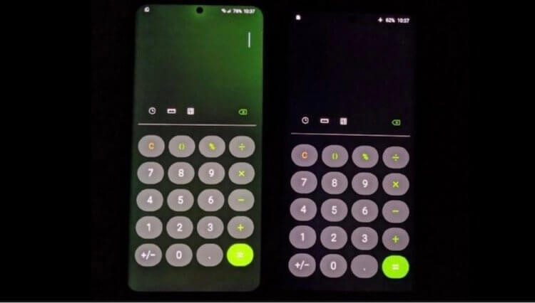 Экраны смартфонов Samsung начали массово зеленеть. Проблема затронула только устройства, которые получают обновления. Значит, причина — именно в них. Фото.