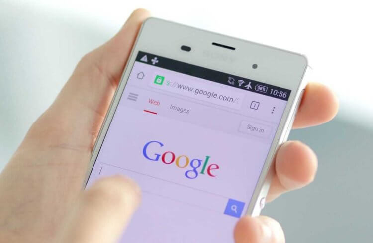 Google хочет сделать Chrome для Android ещё удобнее. Google Chrome для Android станет удобнее. По крайней мере, так хочет Google. Фото.