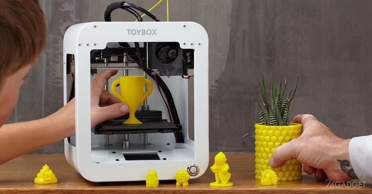 3D-принтеры. На 3D-принтере можно напечатать почти все. Фото.