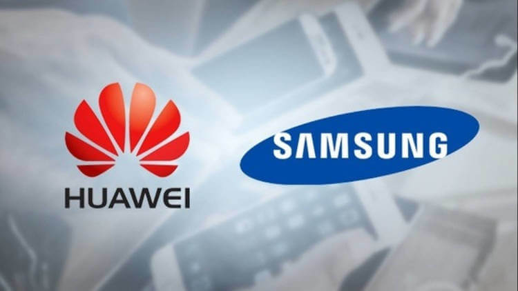 Huawei смогла опередить Samsung по продажам даже без сервисов Google. Эти компании часто сравнивают между собой. Фото.