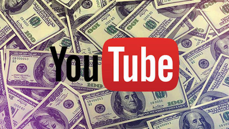 Сколько заработал YouTube за последние три месяца. YouTube неплохо зарабатывает. Фото.