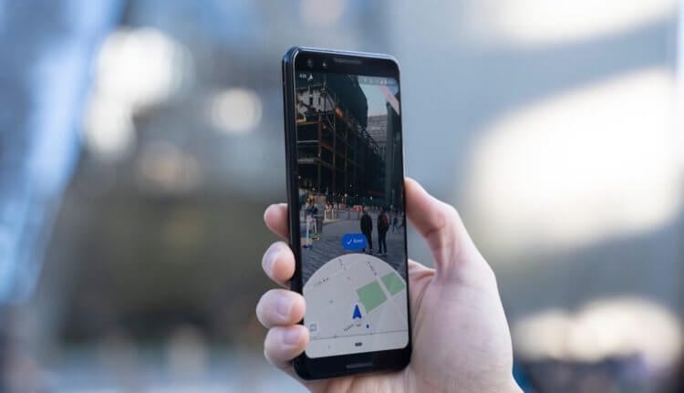 Google Maps для Android научились определять местоположение с помощью камеры