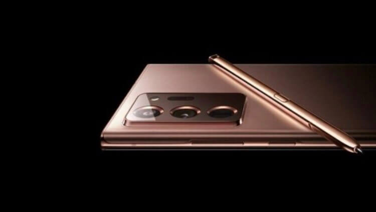 Samsung показала, как будет выглядеть Galaxy Note 20. Бронзовая расцветка добавляет смартфону элегантности. Фото.