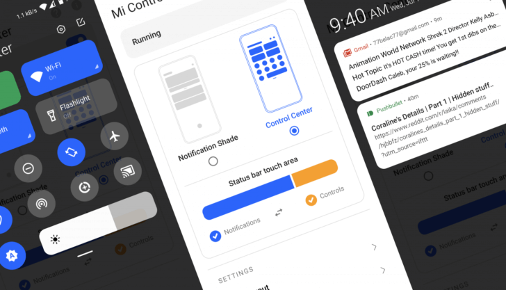 Как на любом Android сделать пункт управления из MIUI 12 Как на любом Android сделать пункт управления из MIUI 12