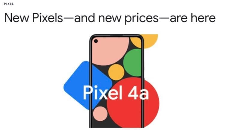 Новый дешевый Google Pixel 4a. Никто не ждал, а Google взяла и выкатила Pixel 4a за 350 долларов. Фото.