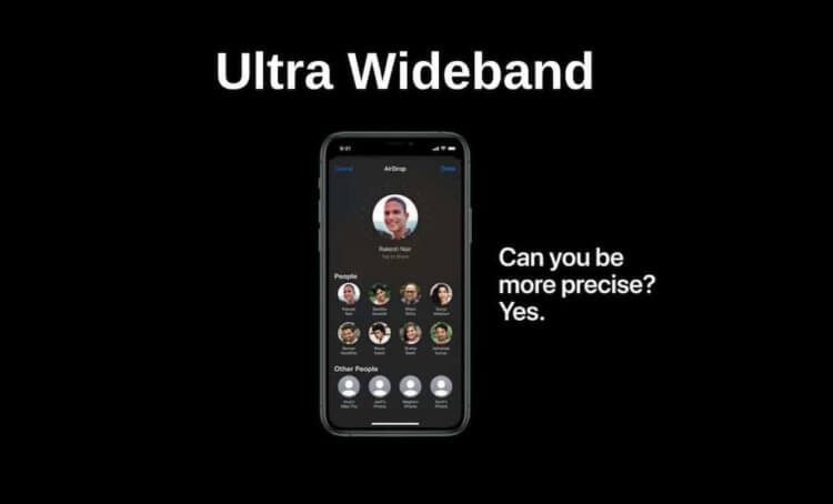 Android-смартфон с поддержкой Ultra Wideband. Ultra Wideband — универсальная и очень полезная технология. Фото.