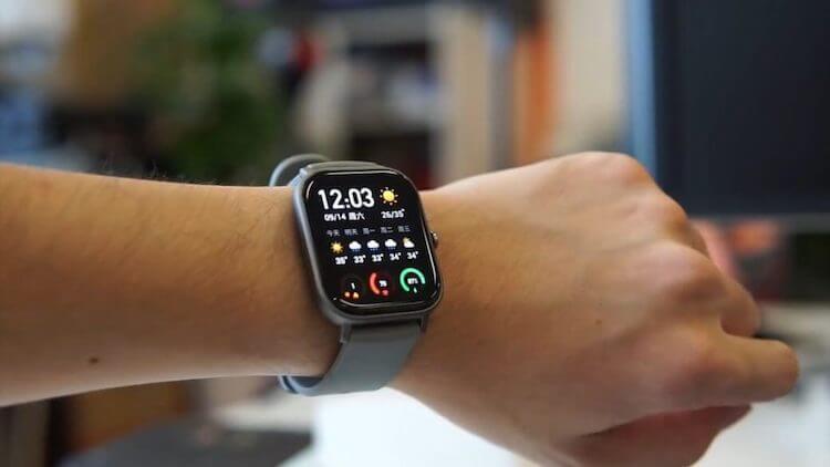 Amazfit GTS — смарт-часы, похожие на Apple Watch. Ни разу не Apple Watch…. Фото.