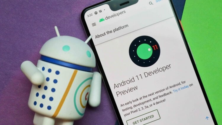 Бета-тест Android 11