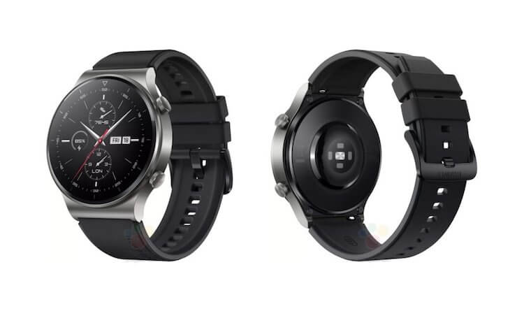 Новые смарт-часы Huawei. Один из вариантов цвета для новых Watch GT 2 Pro. Фото.