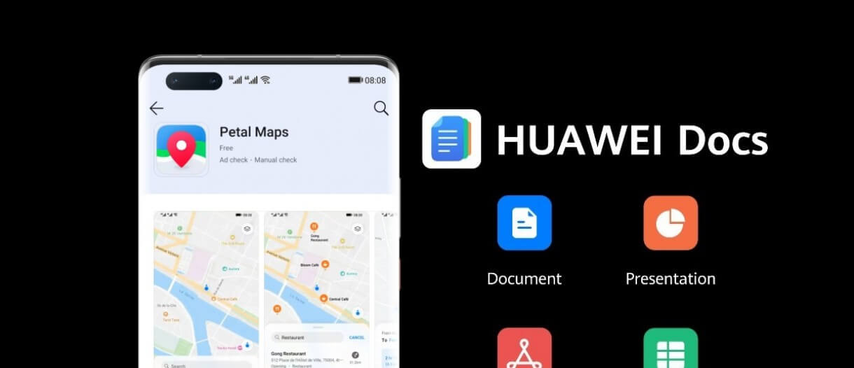 Huawei Docs — замена Google Docs для Huawei. Сделать с нуля свой сервис на замену Google Docs не так просто. Фото.