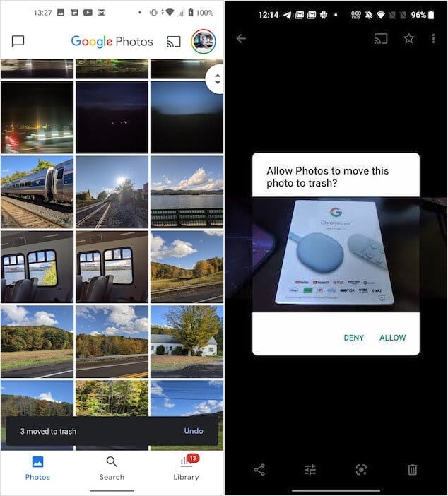 Что делает Scoped Storage. На Android 11 стало нужно дважды удалять фото из памяти смартфона через «Google Фото». Фото.