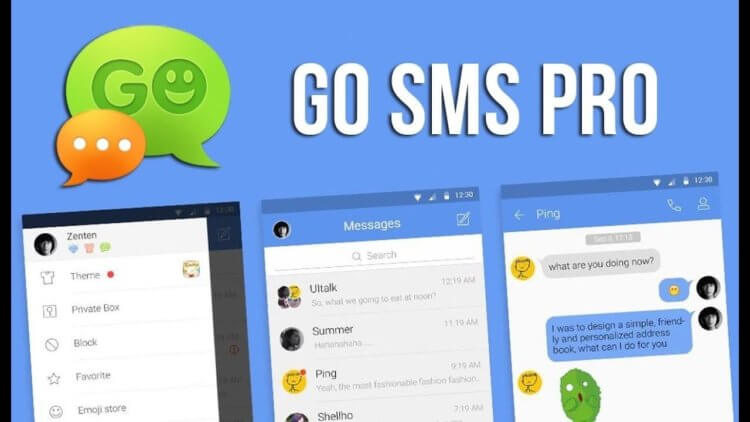 Можно ли взломать переписку на Android. GO SMS Pro — популярный мессенджер, который подставил своих пользователей. Фото.
