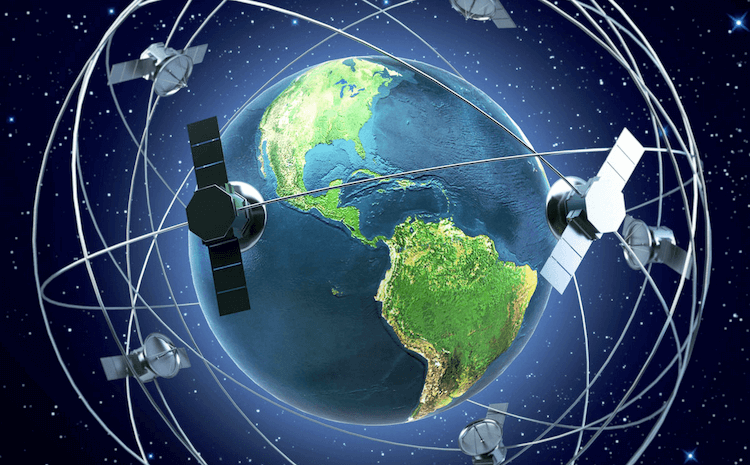 Какими будут сети 6G. Спутники над Землей могут стать приоритетом средств связи. Фото.