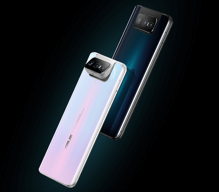Asus Zenfone 7 — смартфон с откидной камерой. Ну, ведь красивый смартфон! Фото.
