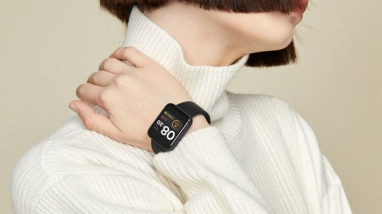 Xiaomi выпустила Mi Watch Lite. Чем они отличаются от Honor Band 6 и что лучше купить. Mi Watch Lite — удешевлённая версия оригинальных Mi Watch. Фото.