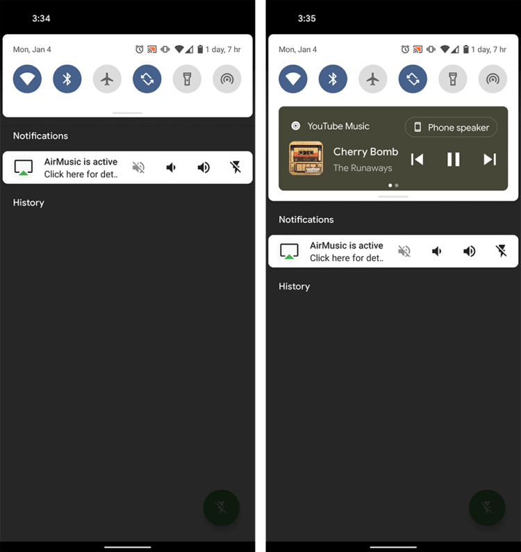 AirPlay для Android через AirMusic. Это действительно работает. Фото.