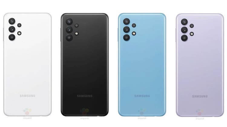 Сколько стоит Samsung Galaxy A32 5G. Цвета есть для всех. Фото.