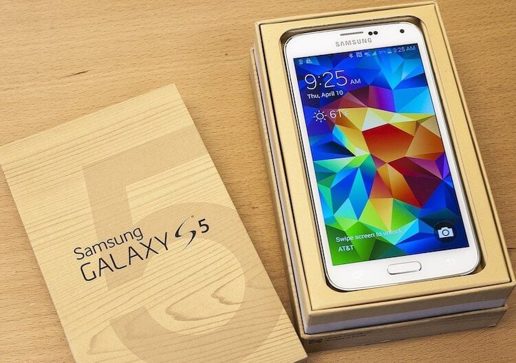 Samsung Galaxy S5 не подорожал. Galaxy S5. Фото.