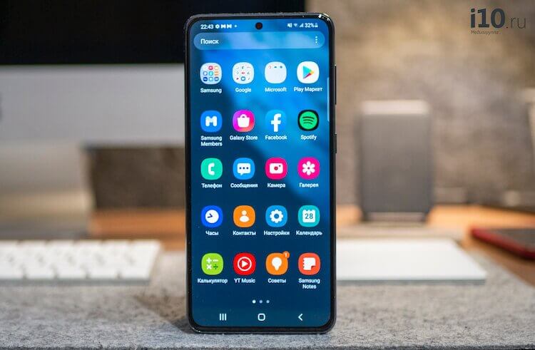 Новые смартфоны Samsung. Новые Samsung этого года будут придерживаться фирменного стиля Galaxy S21. Фото.