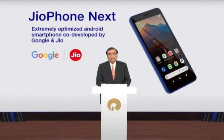 Самый дешёвый смартфон Google. Смартфоны JioPhone выпускаются совместно индийским оператором Jio и Google. Фото.