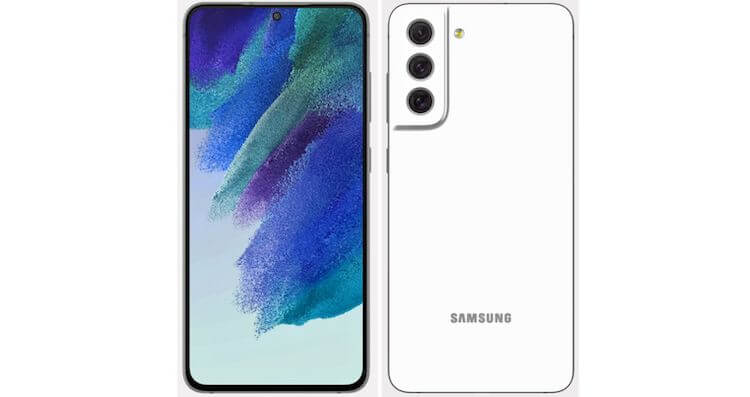 Новые цвета Samsung. Белый Galaxy S21 FE. Фото.