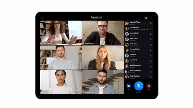 Показать экран через Telegram. Групповые видеозвонки в Telegram явно нужны в первую очередь корпоративным пользователям. Фото.