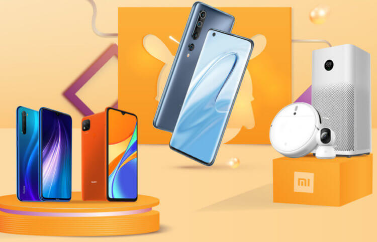 Летняя распродажа от Xiaomi: смартфоны, умные браслеты и наушники. Такую распродажу не стоит пропускать. Фото.