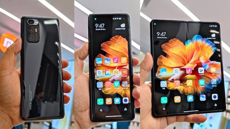 Что такое Xiaomi J18s. Чем больше будет складных телефонов, тем быстрее они будут доведены до ума и тем быстрее подешевеют. Фото.