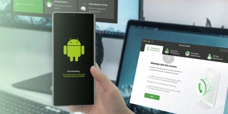 DroidKit — первое в мире решение для восстановления данных и устранения любых проблем Android. Это приложение решит все проблемы с Android. Фото.