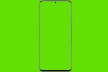 s20 green screen