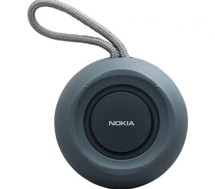 Компактная колонка Nokia. У Nokia не только неплохие смартфоны, но и добротные аксессуары. Фото.