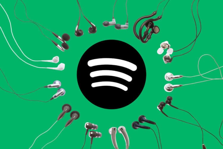 Самый популярный музыкальный сервис на Андроид. Spotify — лучший сервис для прослушивания музыки. Фото.