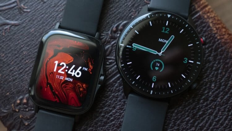 Какие смарт-часы Xiaomi выбрать. Круглые смарт-часы мне нравятся намного больше, чем квадратные. Фото.