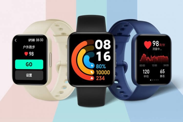 Xiaomi показала умные часы Redmi Watch 2 с AMOLED, NFC, GPS и другими фишками. Новые часы Redmi Watch 2 точно понравятся многим пользователям. Фото.