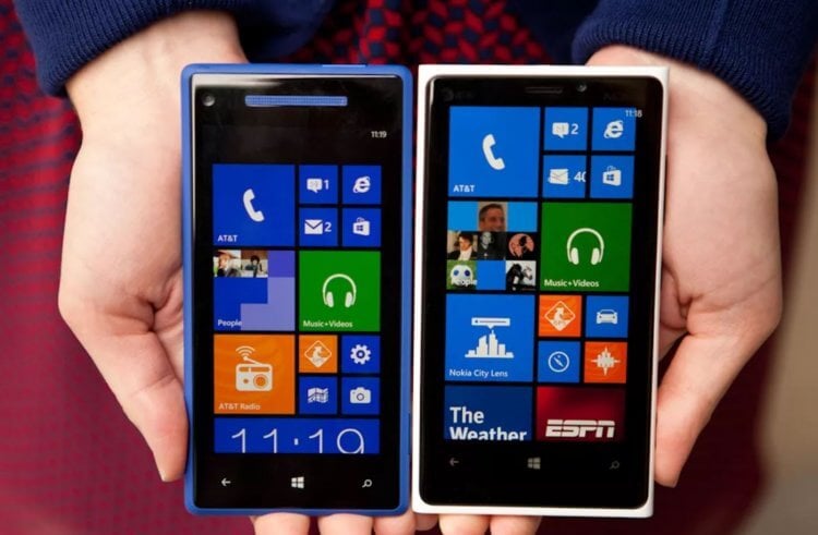 Что стало с Windows Phone. Смартфоны на Windows могли потягаться с другими устройствами, но у Microsoft опустились руки. Фото.