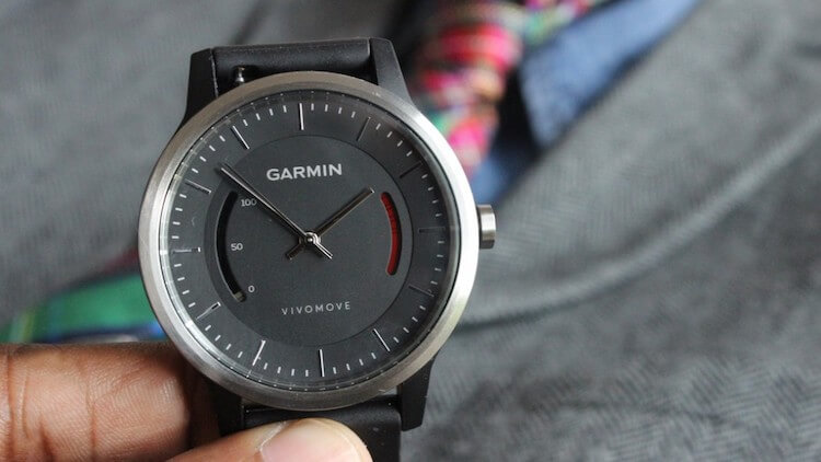 Garmin Vivomove Sport — умные часы со стрелками. Garmin Vivomove Sport. Фото.