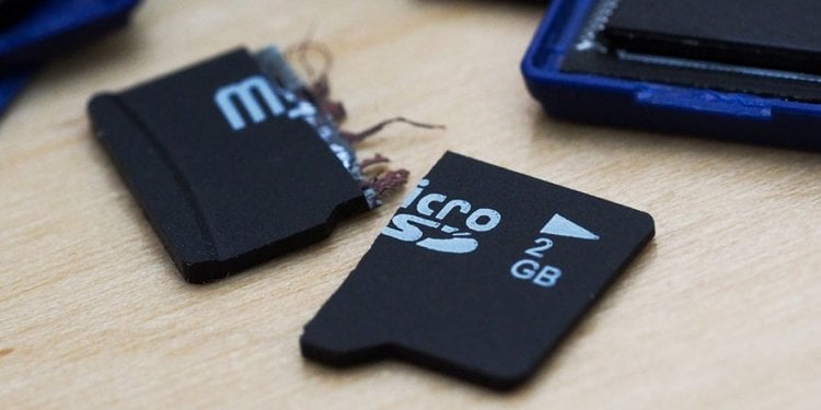 Срок службы карты памяти MicroSD. Обидно, когда MicroSD выходит из строя. Фото.